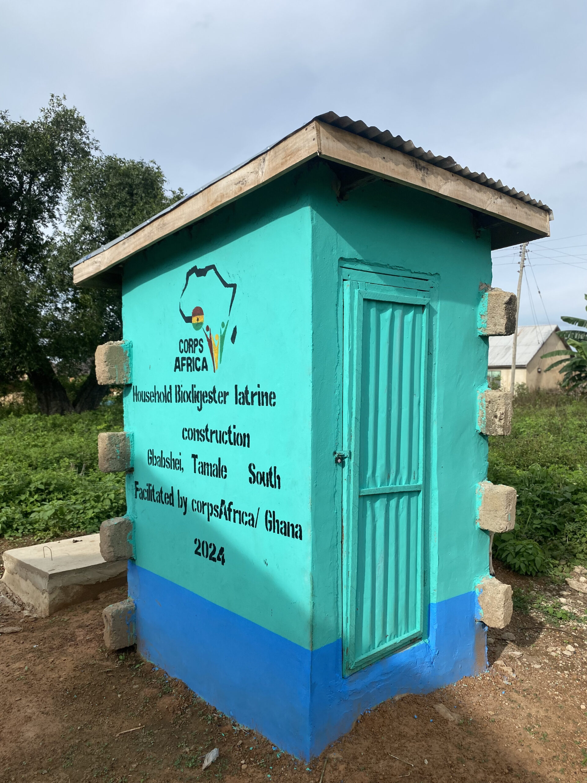 20 Biodigester Household Latrines In Gbabshei CorpsAfrica 20 Biodigester Household Latrines In Gbabshei CorpsAfrica
