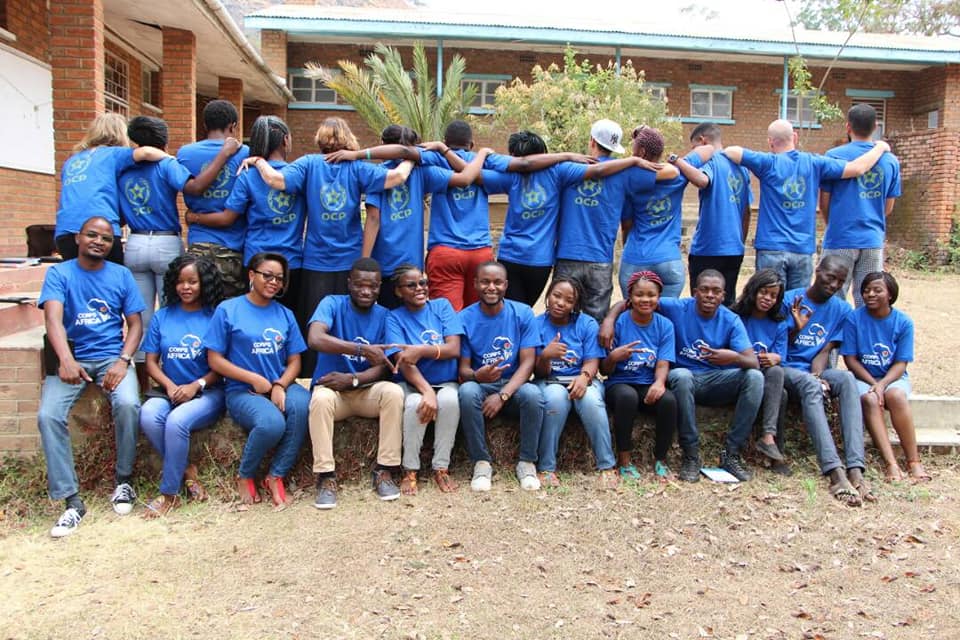 Malawi G2 Group shot - backs w OCP logo