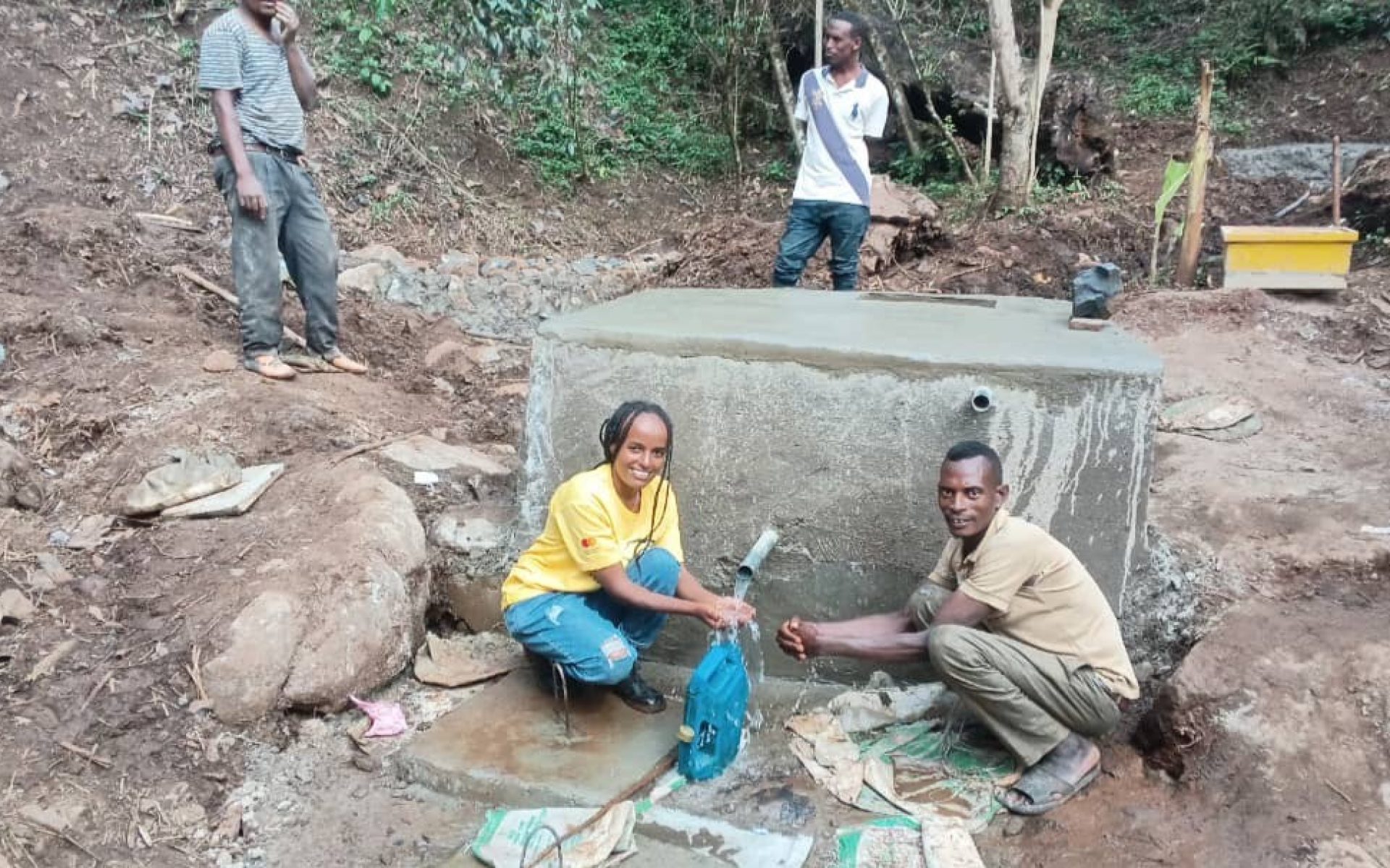 Betelhem, a CorpsAfrica:Ethiopia Volunteer from the 2024:25 2