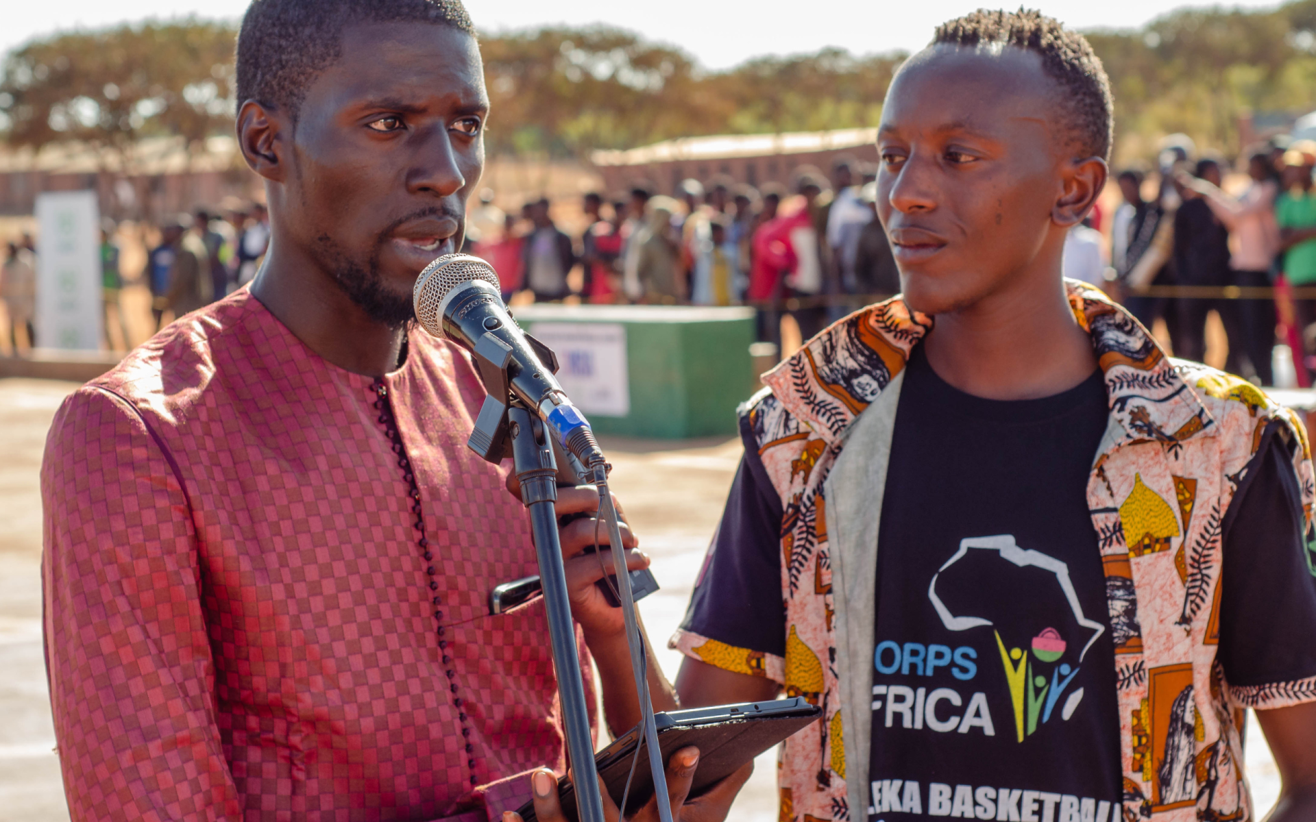 Business Ghana CorpsAfrica and NBA Basketball Court Business Ghana CorpsAfrica and NBA Basketball Court