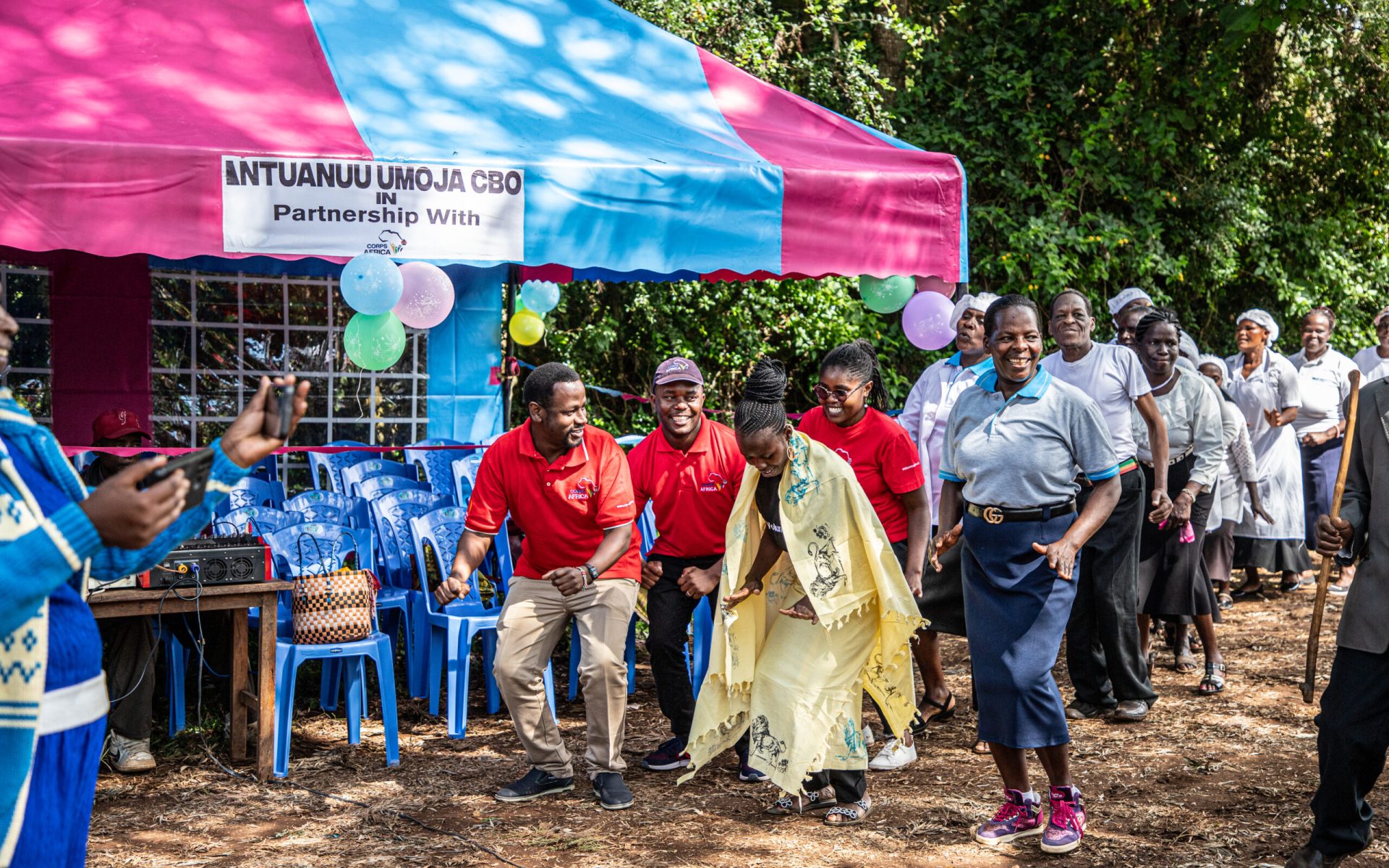 Antuantu Community CBO Emily Matinde Tents and Chairs Venture