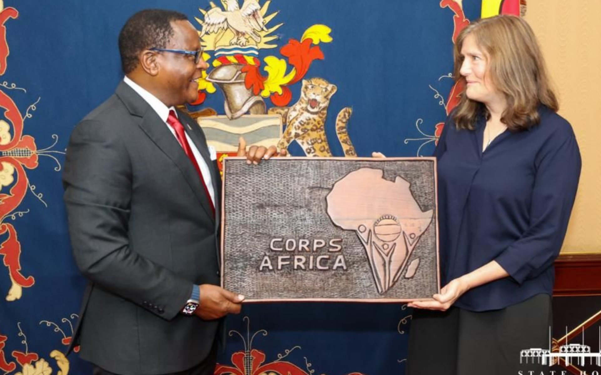 Nyasa Times- Liz Meets with President Chakwera
